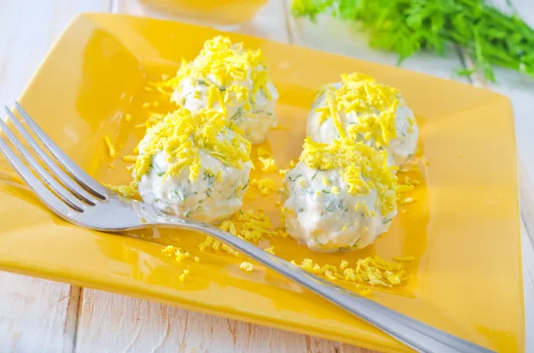 Cheese balls — Stock Photo, Image