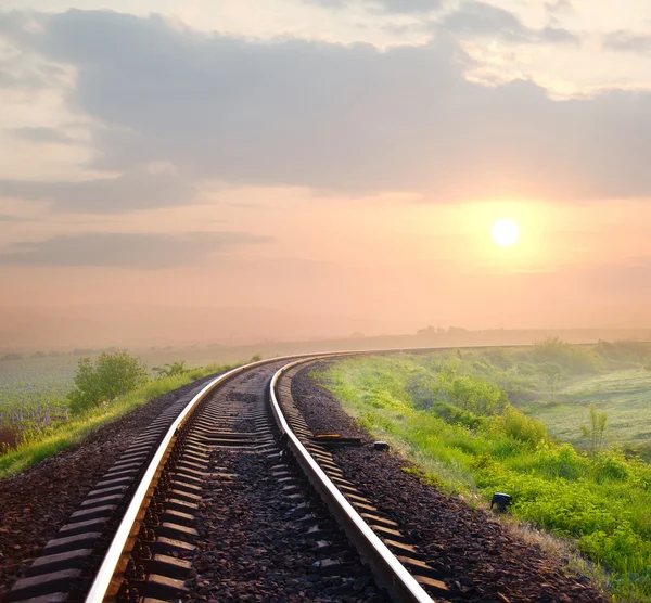 Ferrovia — Foto Stock