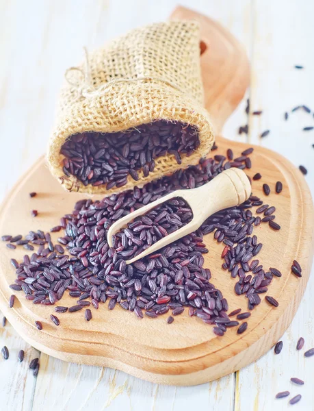 Black rice — Stock Photo, Image