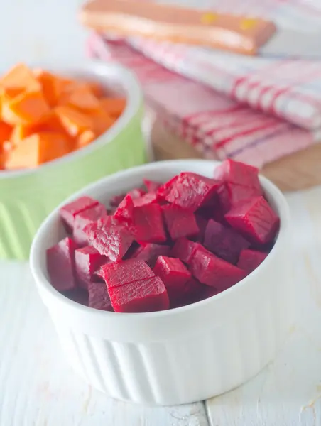 Beet and carrot — Stock Photo, Image