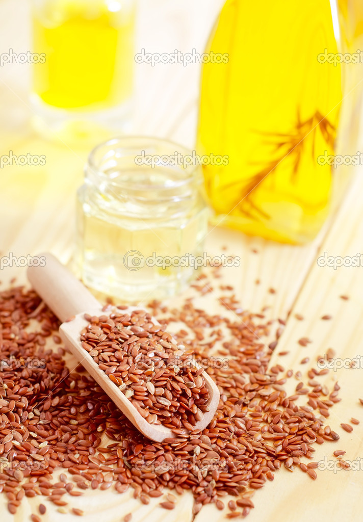 Flaxseed Stock Photo by ©tycoon 18026575