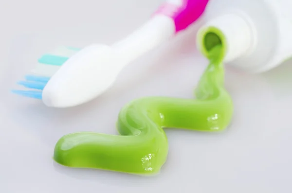Zubní pasty — Stock fotografie