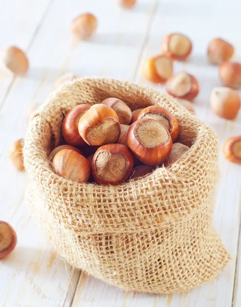 Hazelnuts — Stock Photo, Image