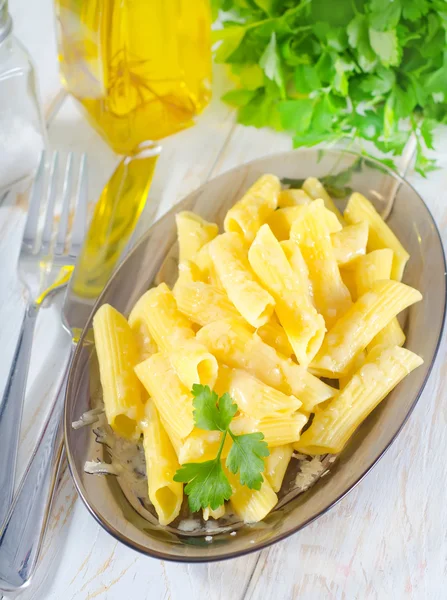 Pasta with cheese — Stock Photo, Image