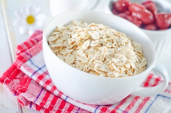 Copos de avena — Foto de Stock