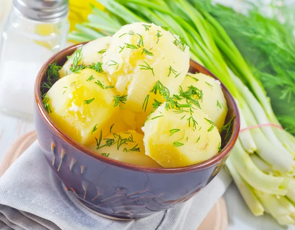 Gekochte Kartoffeln — Stockfoto