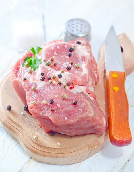 Rohes Fleisch — Stockfoto