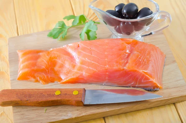 Raw salmon — Stock Photo, Image