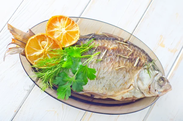 Pesce al forno — Foto Stock