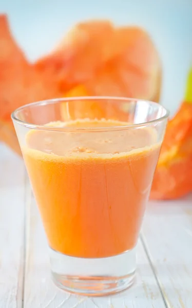Pumpkin juice — Stock Photo, Image
