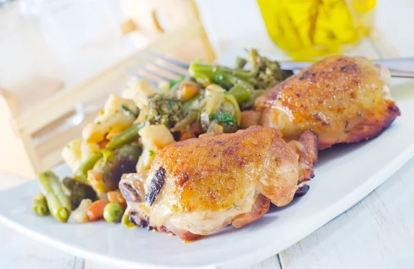 Fried chicken — Stock Photo, Image