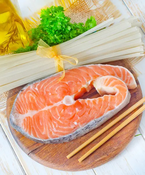 Red salmon — Stock Image Red salmon Royalty Free Stock Photos