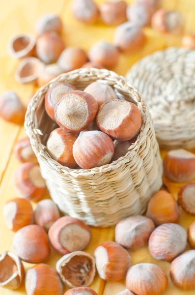 Hazelnuts — Stock Photo, Image