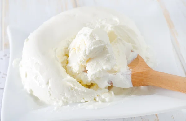 Mascarpone — Stock Photo, Image