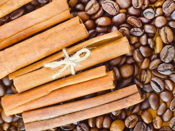 Caffè e cannella — Foto Stock