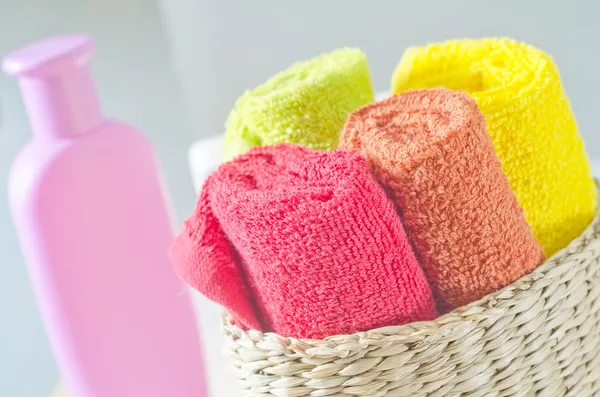 Color towels — Stock Photo, Image