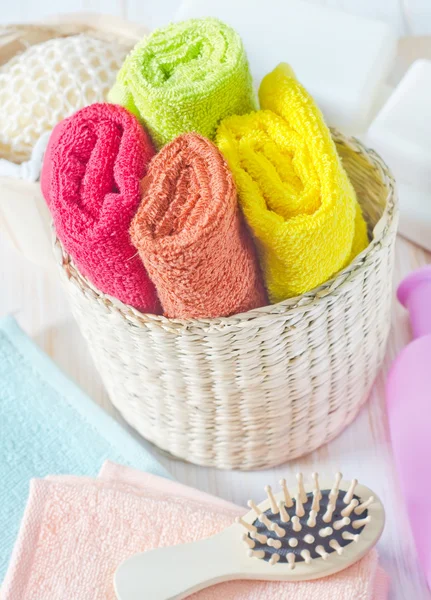 Color towels — Stock Photo, Image