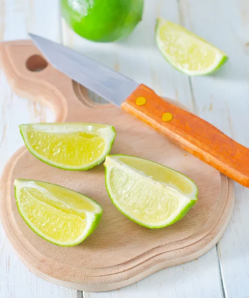 Färsk lime — Stockfoto