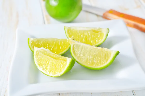 Färsk lime — Stockfoto