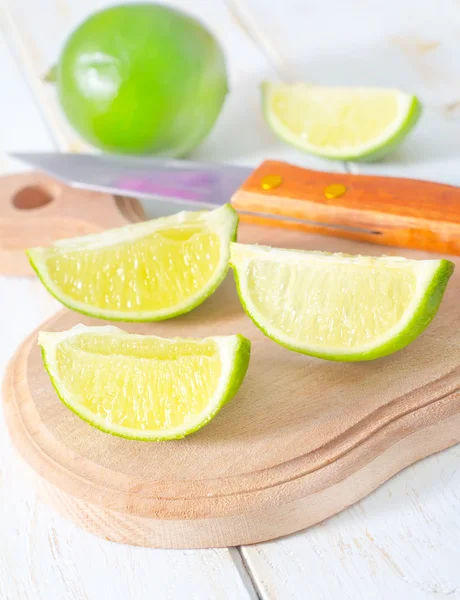 Färsk lime — Stockfoto