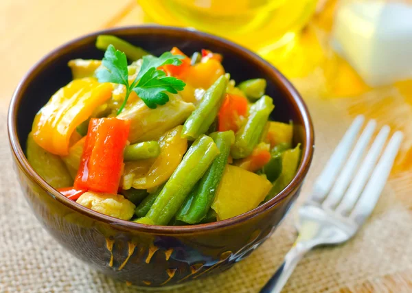 Estofado de verduras frescas —  Fotos de Stock