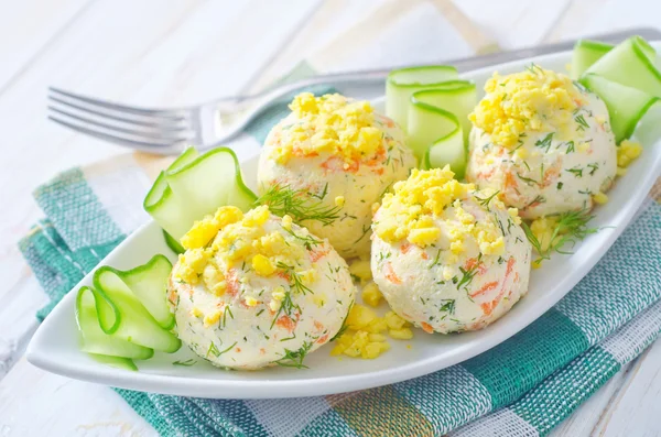 Cheese balls — Stock Photo, Image