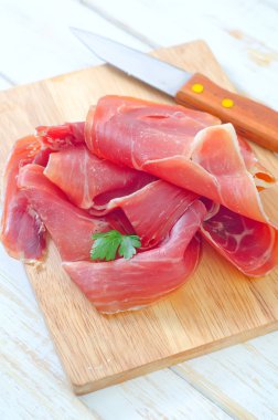 proscuitto ahşap oyun tahtası