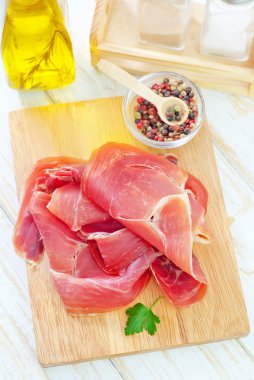 proscuitto ahşap oyun tahtası