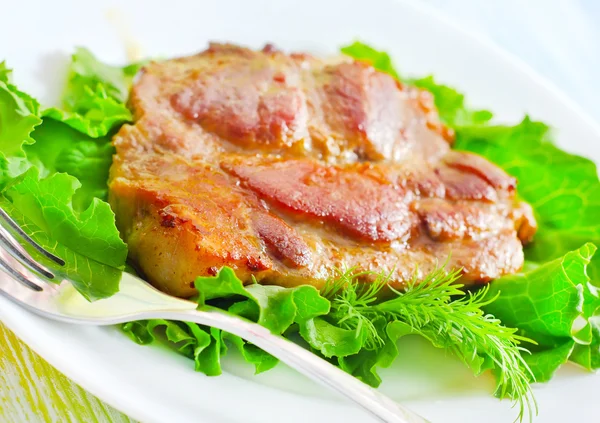 Baked meat — Stock Photo, Image