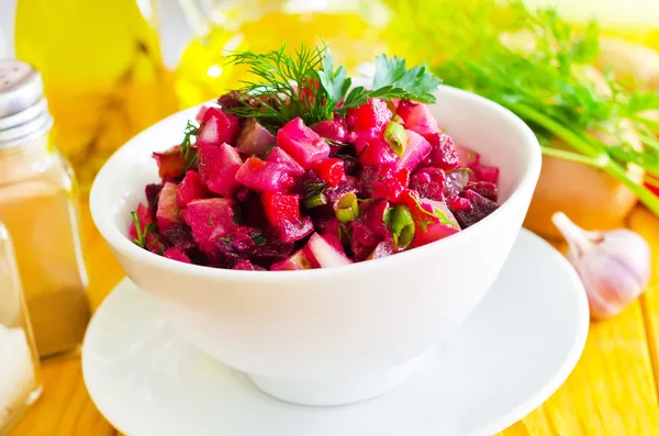 Insalata con barbabietola — Foto Stock