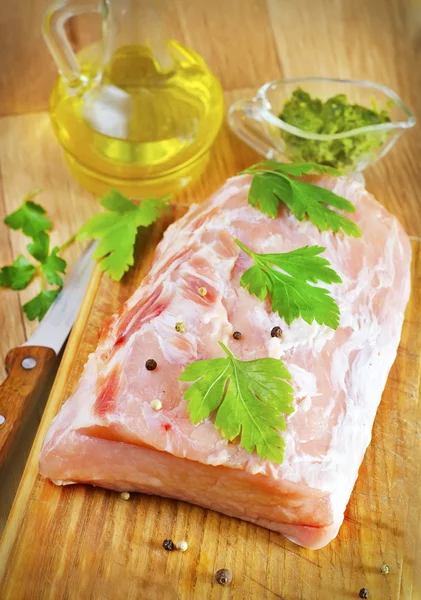 Carne crua — Fotografia de Stock