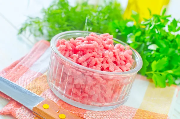 Mincet meat — Stock Photo, Image