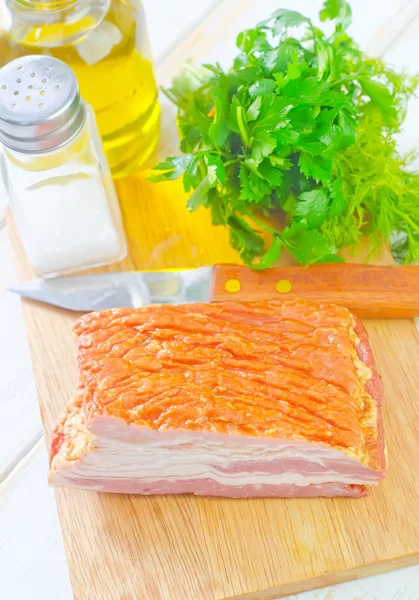 Rökt bacon — Stockfoto