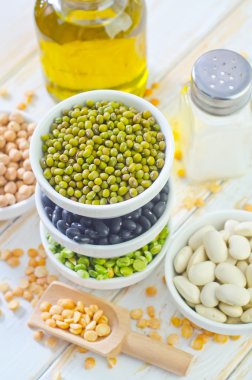 farklı tür bir fasulye