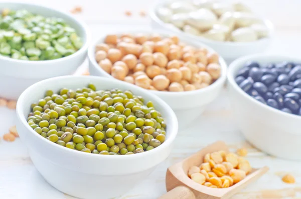 Different kind of beans — Stock Photo, Image