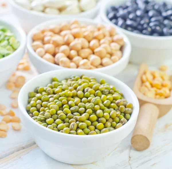 Different kind of beans — Stock Photo, Image