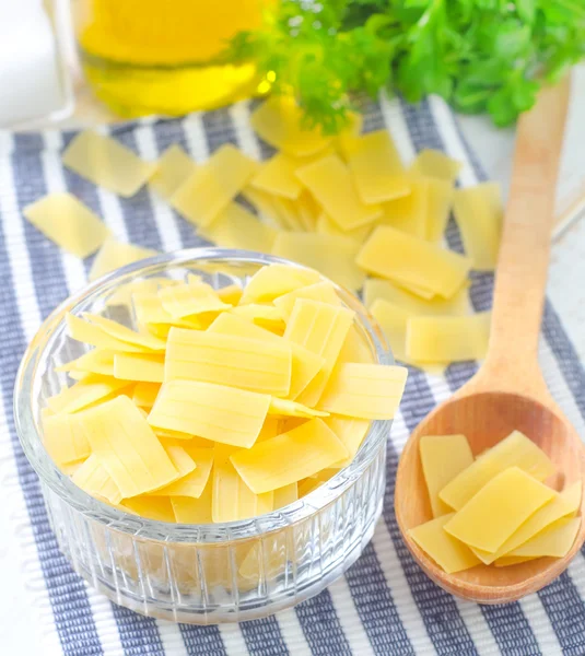 Raw pasta — Stock Photo, Image