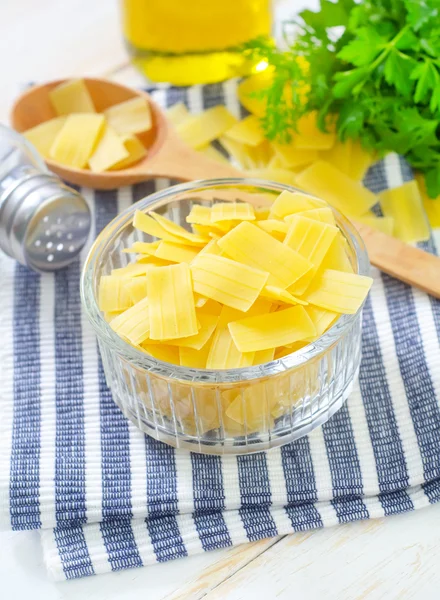 Pastas crudas — Foto de Stock