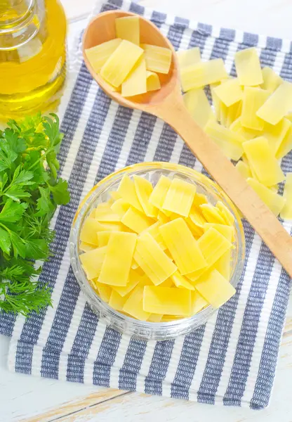 Pastas crudas — Foto de Stock