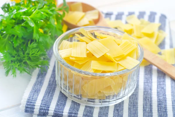 Raw pasta — Stock Photo, Image