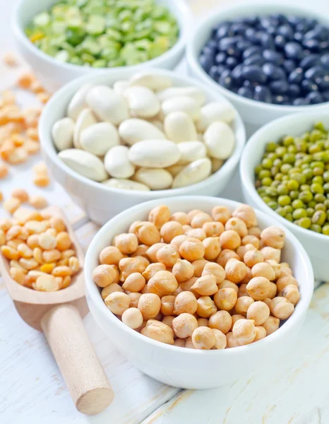 Barevné fazole — Stock fotografie