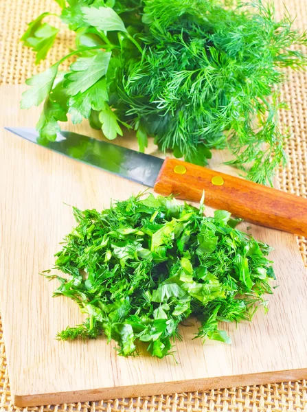 Fresh greens — Stock Photo, Image