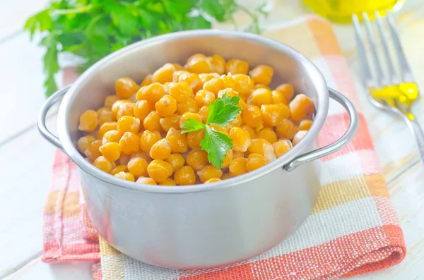 Chick peas — Stock Photo, Image