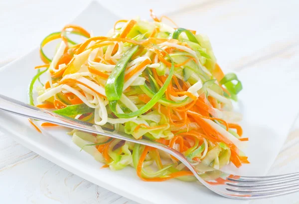 Salad with celery and carrot — Stock Photo, Image