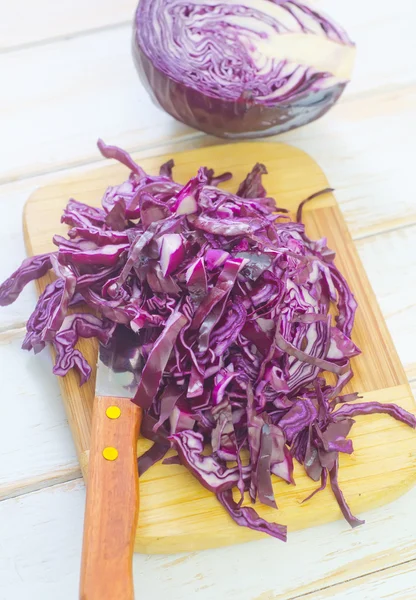 Blue cabbage — Stock Photo, Image