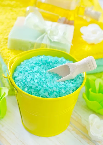 Zapach soli i mydła — Zdjęcie stockowe