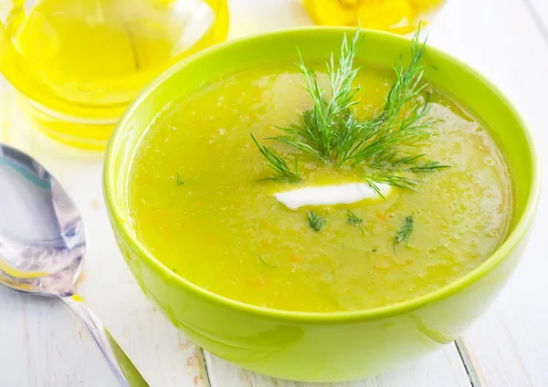 Свежий суп — стоковое фото