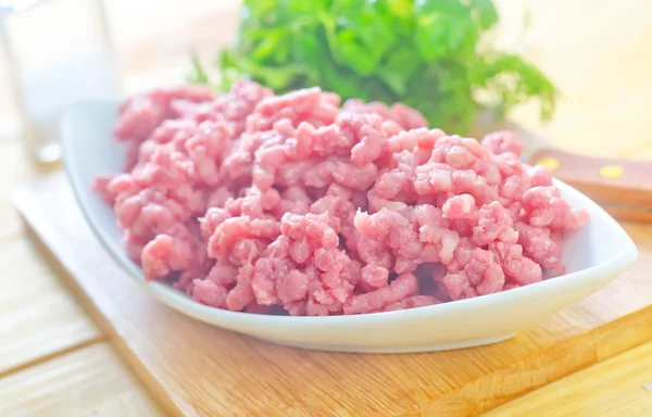 Minced meat — Stock Photo, Image