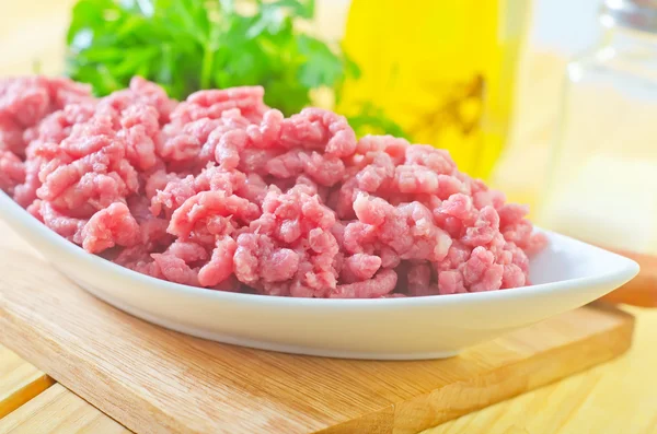 Minced meat — Stock Photo, Image