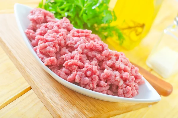 Minced meat — Stock Photo, Image